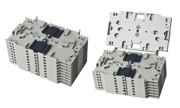 Buy cheap 12/24 core Stackable fiber optic splicing tray , upturned splice tray​ YH1028 from wholesalers