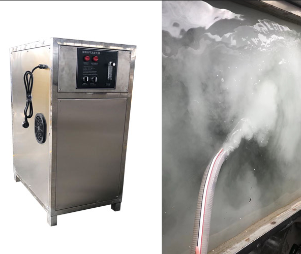 Deep Cleaning Function 160L/h Micro Nano Bubble Generator with OZONE Operation System