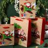 Buy cheap 250g White Cardboard Eco Friendly Christmas Gift Tote Bags 30g/PCS from wholesalers