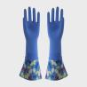 Buy cheap Flocklined Extra Long Sleeve Rubber Gloves Natural Latex Durable Waterproof from wholesalers