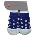 KaiWeiLong Cotton Spandex Cat Dog Socks To Prevent Licking Paws Stripe Type