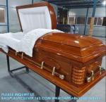 Solid Wood Caskets Wood Veneer MDF Caskets Cardboard Caskets European Coffins