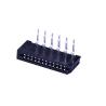 Buy cheap Double Contact FPC Cable Connector 90 Degree Black Metal Bronze Material from wholesalers