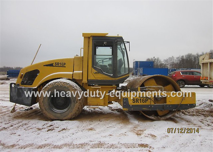 XGMA road roller XG6101D with 92kw engine power good use for compacting