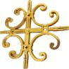 Buy cheap UV Electroplate Windows Georgian Bar 5*8mm Plastic Contemporary Georgian Bar Flower from wholesalers