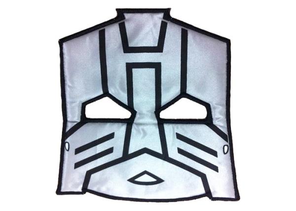 Buy cheap Novel Ultraman Sleeping Eye Shades , Silvery White Satin Shade For Children from wholesalers