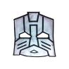 Buy cheap Novel Ultraman Sleeping Eye Shades , Silvery White Satin Shade For Children from wholesalers