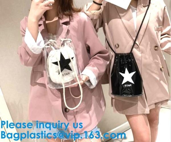 Clear PVC Bag Hologram Bag EVA Bag Cosmetic Bag Toiletry bag Drawstring Bag