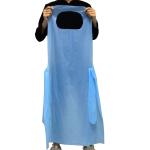Food Grade Disposable Plastic Aprons For Adults Customization Acceptable