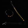 Buy cheap Rechargeable Led Dog Leash Illuminating Walking Night Glowing USB Rivet Decoration from wholesalers