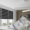 Buy cheap Ready Stock Polyester Solid Roller Blinds Window Yarn Dye Zebra Blind Fabric from wholesalers