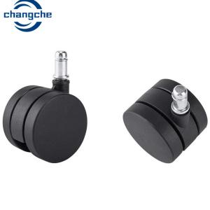 Wholesale Custom 10 inch Wheel PU Trolley Castor Wheels For Gaming Chair from china suppliers