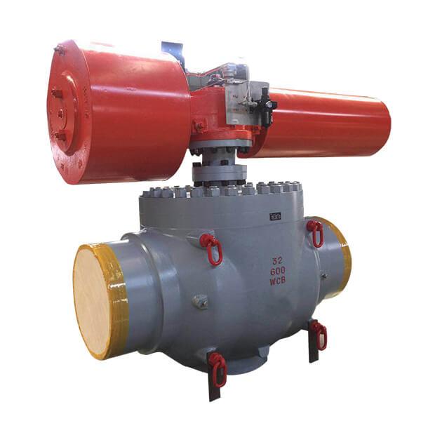 Buy cheap API 6D Casting Trunnion Top Entry Ball Valve Manual / Actuated Operation from wholesalers
