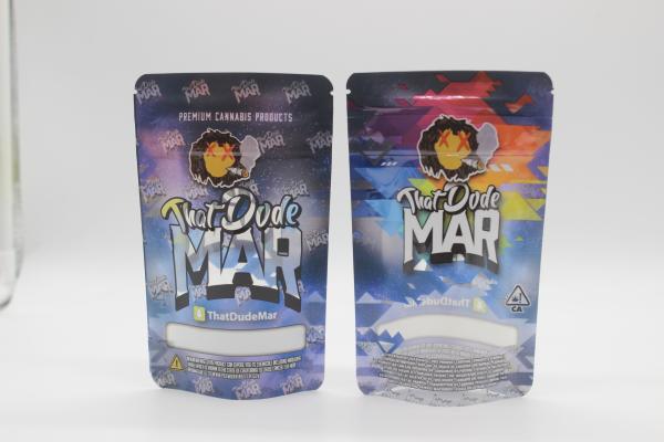 Smell Proof Mylar weed Bags 1g 3.5g 7g 14g 28g Small Stand Up Foil Zip Lock