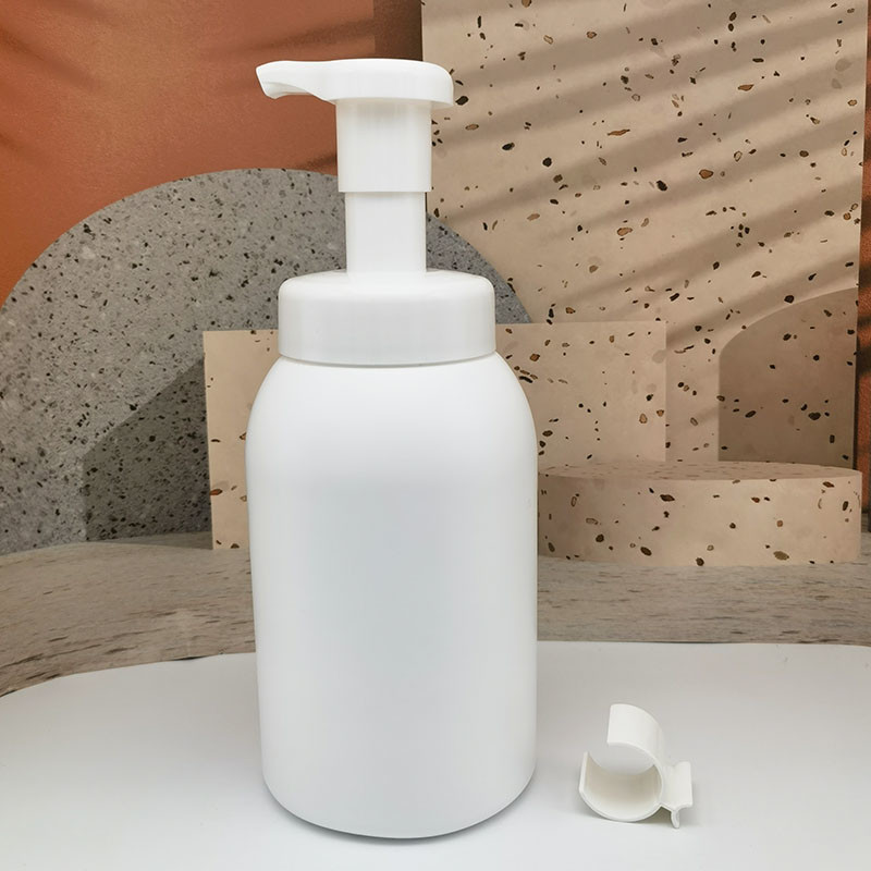 Plastic 58MM 3CC Foam Pump Head Big Dosage Liquid With Clip For Clean