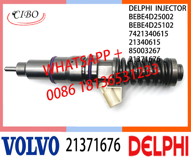 Fuel engine Diesel Injector 21371676 BEBE4D25002 BEBE4D25102 21340615 85003267 E3.18 for VOL MD13 EURO 5 MED POWER