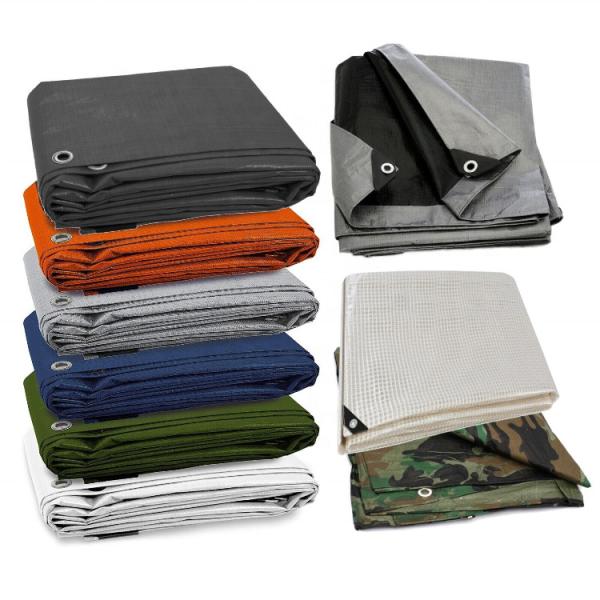 Buy cheap PE Coated Tarpaulin Truck Cargo Cover Sheet in Blue for Long-Lasting Durability from wholesalers