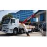 Buy cheap Manual Transmission Heavy Wrecker Trucks , Commercial Tow Truck High Speed from wholesalers