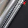 Buy cheap 0.6mm Aluminum Foil Laminated Fiberglass Fabric For Fire Seclusion Cover from wholesalers