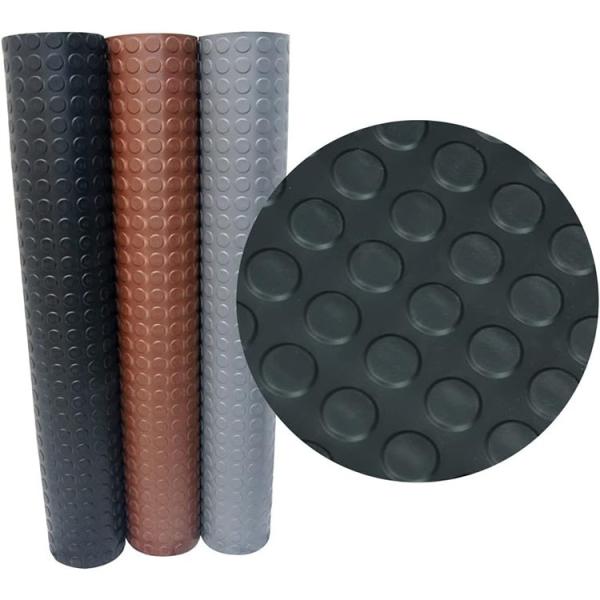 Buy cheap 3mm Horse Stall Mattress Floor Rubber Mat 16.4 X 3.3 Fts Heavy Duty Coin Grip Garage Flooring Roll Non Slip from wholesalers