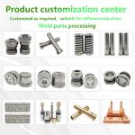 Custom High Hardened Mold Core Pins For Medical Cavity Rubber Tooling