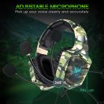 PS4 117dB 50mm Onikuma K8 Camouflage Gaming Headset