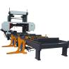 Buy cheap Hydraulic Full Automatic Portable Horizontal Band Sawmill with electrical motor from wholesalers