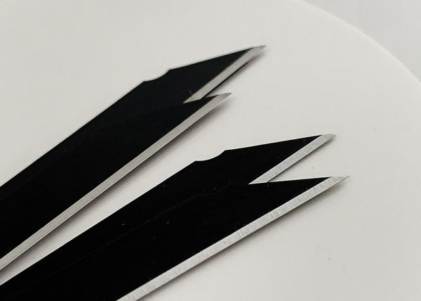 Buy cheap 9mm SK2 Small Utility Knife Blades Black Paper Cutter Pen Knife from wholesalers
