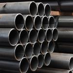 Buy cheap 5.8m 6m Carbon Steel Pipe ASTM Erw Black Steel Pipe from wholesalers