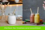 Organic Biodegradable Wheat Drinking Straw Eco Friendly With Customized Logo