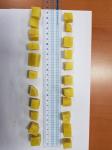 Frozen Steamed Sweet Potato Dice, peeled, variety of Victory 100(Shengli 100)
