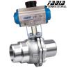 Buy cheap Pneumatic High Pressure Ball Valve Two Piece Stainless Steel Industrial Ball Valve from wholesalers