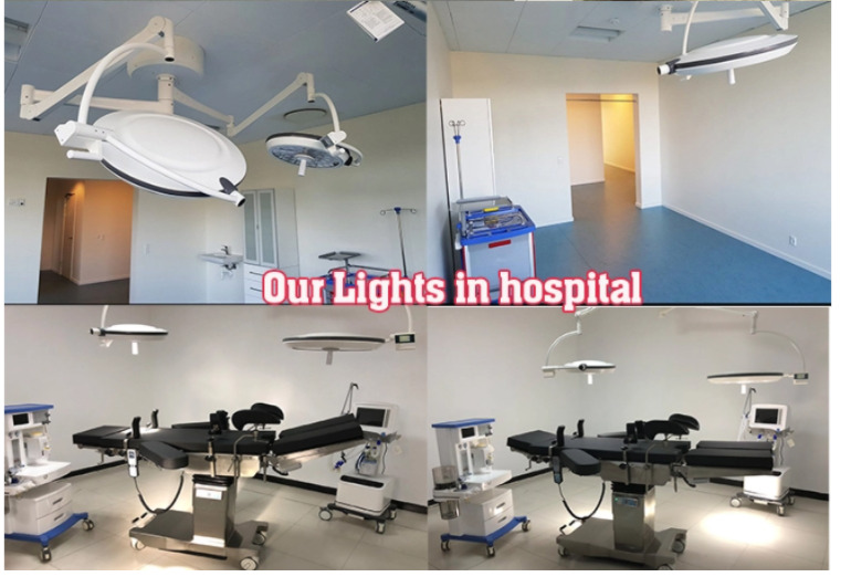 Hospital Medical Celling Mounted Surgical Light R9 Led Shadowless Operating Room Theater Light Lamp