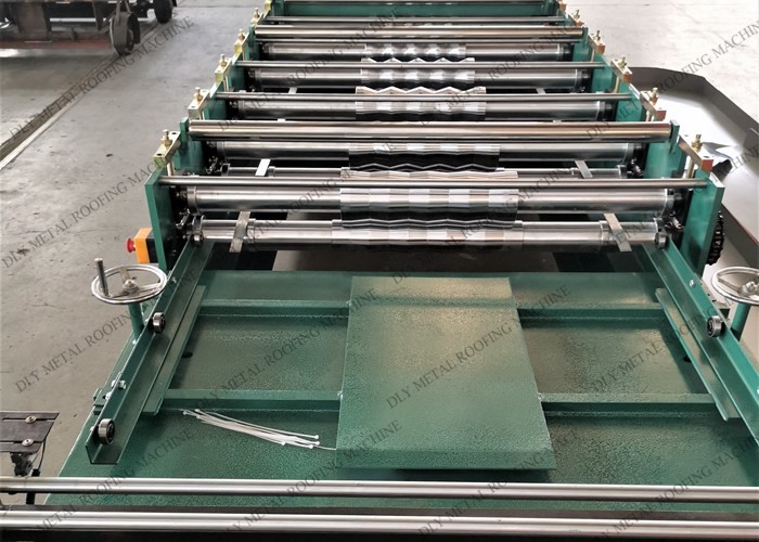 1250mm Double Layer Forming Machine Cr12 Double Deck Roll Forming Machine