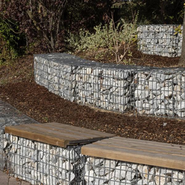 Buy cheap Welded Gabion Rock Wall Garden Landscaping Decorative Retaining Wall Zinc Coated CE ISO from wholesalers