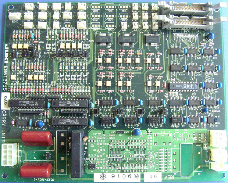 Professional Juki Feeder Printed Circuit Board REV CARRY UNIT E8612715 For SMT Equipment