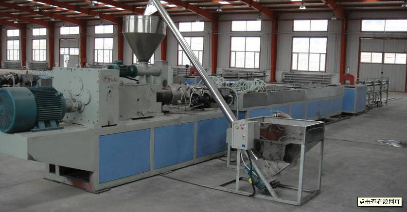 Power Saving WPC / PVC Profile Plastic Extrusion Equipment For Wood Profile