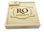 Custom Logo Sliding Lid Wooden Photo Boxes, Photography Packaging Boxes