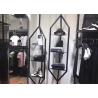 Buy cheap Metal And Wooden MDF Retail Clothing Store Racks And Shelves Customized Size from wholesalers