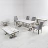 Buy cheap 180cm Luxury Marble Dining Table from wholesalers