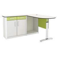 Buy cheap HPL 1400MM Drawer And Cabinet Doctor's Office Cabinets product