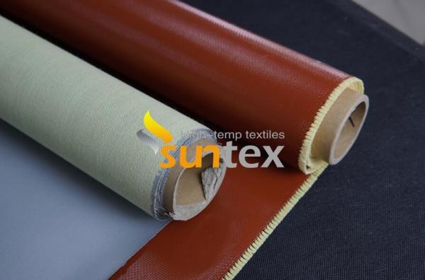 Buy cheap Silicone coated fiberglass fabric silicon rubber coated fiberglass cloth from wholesalers