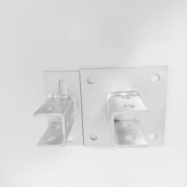 Buy cheap Electro Galvanized Stainless Steel Strut Fittings Hotdip OEM customized accessories from wholesalers