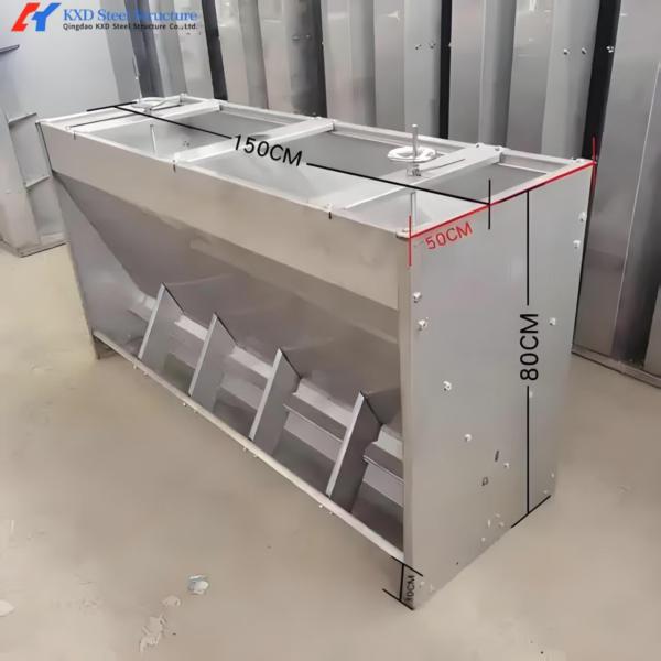 Buy cheap SS304 Piggery Farm Equipment Durable Automatic Pig Feeder Quick Installation from wholesalers