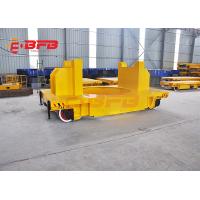 Buy cheap Battery Power 40t Ladle Transfer Cart , Steel Electric Rail Transfer Trolley product