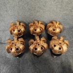 5 1/2" Pdc Diamond Bit Hardfacing Geothermal Well Drilling 5 Wings