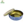 Buy cheap Wax Tin Can Eco-Friendly Flat Tin Container D126×H50 mm SGS Certification from wholesalers