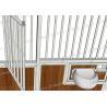 Buy cheap Steel Pipe Frame High Density Bamboo Horse Stable Box from wholesalers
