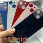 Original Smartphone Back Glass Replacement Repair Parts Red With Logo