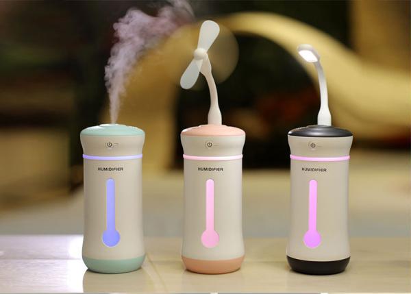 Buy cheap 3 IN 1 humidifier fan / usb mini desktop humidifier cleaner / ultrasonic air humidifier from wholesalers